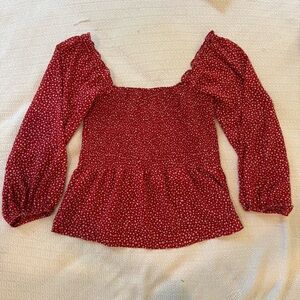 Madewell Floral Blouse